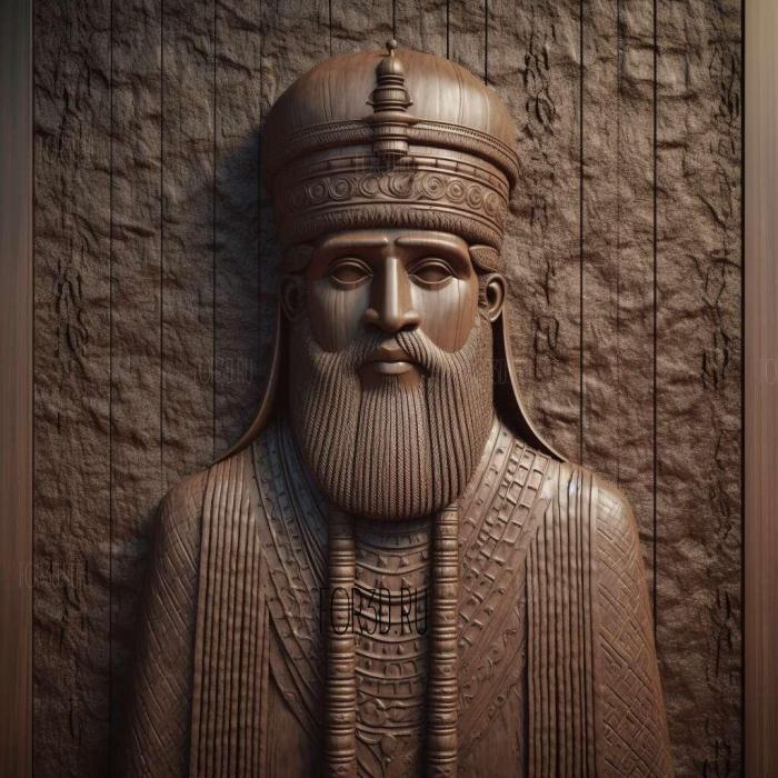 Hammurabi 2 stl model for CNC